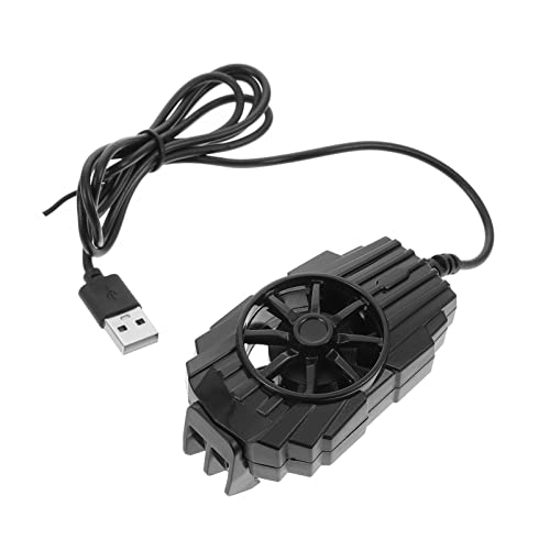 OSALADI disipador de calor acollador aire acondicionado ventilador de mano portátil ventilador portátil ventilador smart enfriador de celular ventilador de refrigeración del teléfono AbS