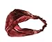 FlanicaUSA 6 pieces Tie Dye Woman Cotton Headband Wrap Stretch Hair Accessories