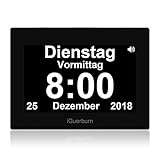 ✔ Tägliche Erinnerung - Klar und sehr nützlich für alternde Menschen.Eine perfekte Größe für ein Zuhause.