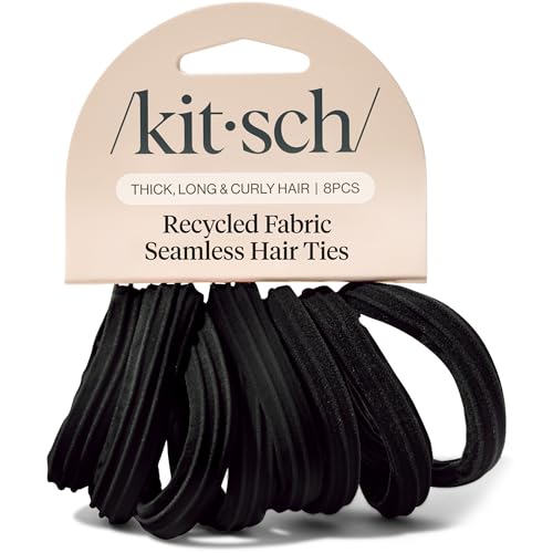 Kitsch �V�[�����X�w�A�G���X�e�B�b�N 8�Z�b�g - �u���b�N