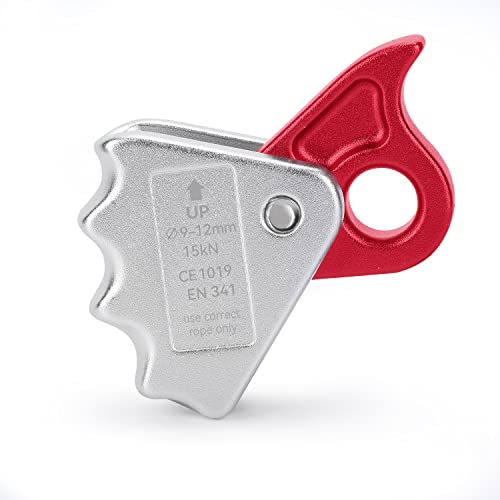 WILDKEN Climbing Ascender Fall Protection Belay Device Climbing Rope Grab for Rock Climbing Mountaineering Tree Arborist Expedition Caving Rescue Aerial Work - Thumbnail 2