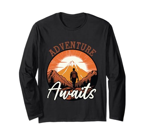 Love Mountain : The Road Ahead Adventure vous attend dans un style vintage rétro Manche Longue