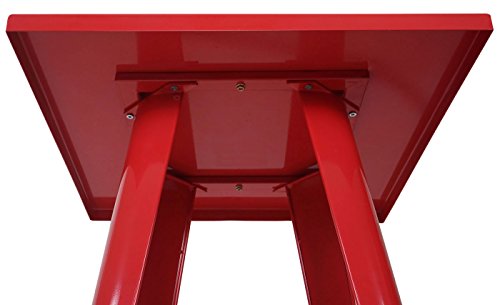 Mendler Stół stojący HWC-A73, metalowy design przemysłowy 105 x 60 x 60 cm