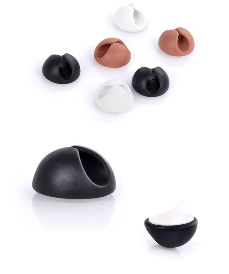 COOLBABY 6 Pcs/lot Wire fixation finishing device of multi function card/desktop wire clamp cable holder Colored