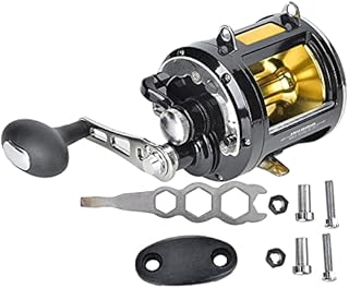 Vbestlife Fishing Conventional Jigging Reel Heavy Duty Fishing Spinning Reel Saltwater Sea Fishing Wheel for Saltwater and Freshwater