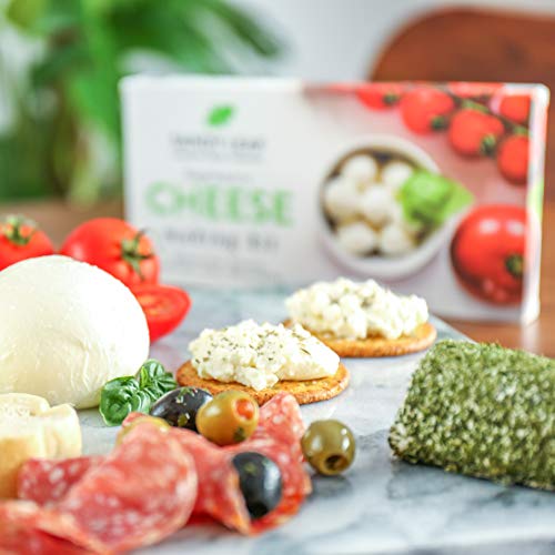 Sandy Leaf Farm Cheese Making Kit And Supplies - Homemade, Diy Ricotta, Burrata, Goat, Mascarpone, And Mozzarella Making Kits For Beginners W/ Vegetarian Rennet & Cheese Cloth #TOP3