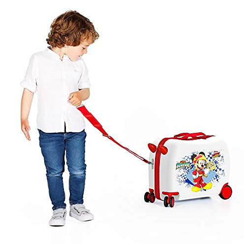 Miniatura 5 de Disney Mickey Joy Maleta Infantil Multicolor 50x38x20 Cms Rígida Abs Cierre Combinación 34l 2,1kgs 4 Ruedas Equipaje De Mano