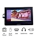 Digital TV, portátil 1080P Mini 12 Pulgadas 16: 9 LED TV Digital...