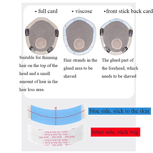 Realista Perucas Masculinas Duráveis ​​Moda Quente Masculina Cabelo Natural Olhar Natural Peruca Res