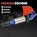 A-Premium (Blue) Engine Ignition Coil Pack Compatible with BMW 228i, 320i, F30, 328i, 428i, 528i, 545i, 550i, 645Ci, 650i, 745i, 750i, 760i, M6, M760i, X1, X2, X3 & Mini Cooper & Rolls-Royce, 4-PC Set