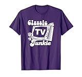 Classic TV Shows Junkie Vintage Retro 50s 60s 70s Television T-Shirt