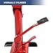 MOTOOS Hydraulic Strut Spring Compressor 3 Ton with 4 Snap 6600lbs with 4 Snap Joints Hydraulic Auto Strut Coil Spring Compressor Tool, Red