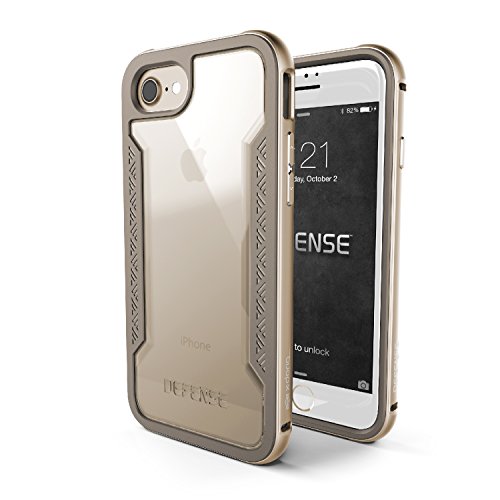 Xdoria Coque Defense Shield pour iPhone SE/8/7 2020 - Gold