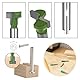 Tkxjry 6-tlg T-Nutfräser Schaft,T-Track Schlitz Holz Fräser,T-Slot Cutter Router Bit Set,T-Nutfräser Hartmetall,T-Track Slotting Fräser,T-Nut Router Bits Set,T-Nutfräser,Für Gängige Sechskantschrauben