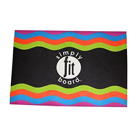 Simply Fit Board Workout Mat Official As Seen On TV , Black Cover