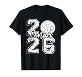 Class of 2026 Volleyball Senior 2026 Back to School Funny T-Shirt