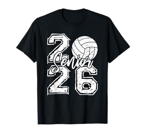 Class of 2026 Volleyball Senior 2026 Back to School Funny T-Shirt
