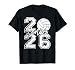 Class of 2026 Volleyball Senior 2026 Back to School Funny T-Shirt