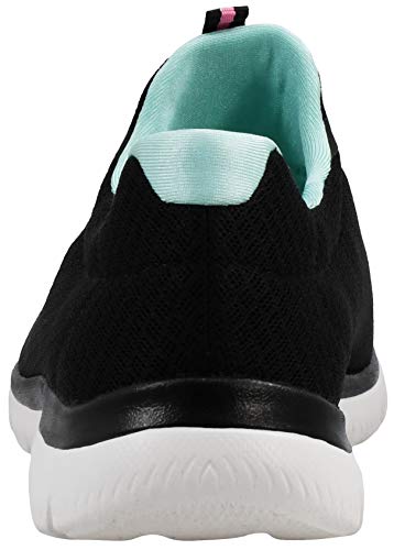 Image of Skechers Women's Summits Sneaker, Black /Multi, 10 M US