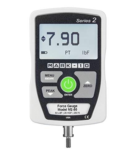 Mark-10 M2-200 Series M2 Digital Force Gauge, 200 Lbf Capacity #TOP1
