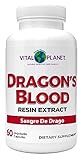 Vital Planet - Dragon's Blood Resin Extract Croton Lechleri Sangre de Drago (Sangre de Grado) Digestive Health Supplement Sustainably Sourced from Amazon Rainforest of Peru, 500mg 60 Capsules