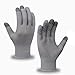 rockible Winter Touchscreen Gloves Cycling Mittens Non Slip Full Finger Climbing Gloves Warm Mittens for Running Snow Riding Sports, Grey, Women