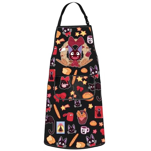 Wzmpa Jiji Themed Cooking Apron