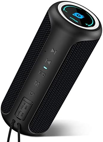 Ortizan X13 Enceinte Bluetooth 30W Extérieure IPX7 Avec Lanterne Camping, Powerbank, 60W En Stéréo, 24H Autonomie, Diffusion 100+ Haut-parleurs