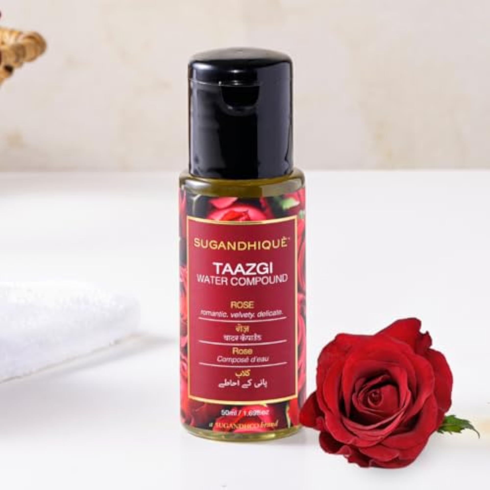 Taazgi Rose Water Compound for Refreshing Experience