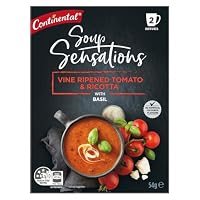 CONTINENTAL Sensations soup | Vine Ripened Tomato & Ricotta with Basil (2 pk), 54g