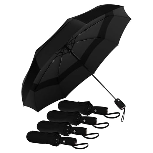 REPEL Windproof Travel Umbrella for Extreme Weather