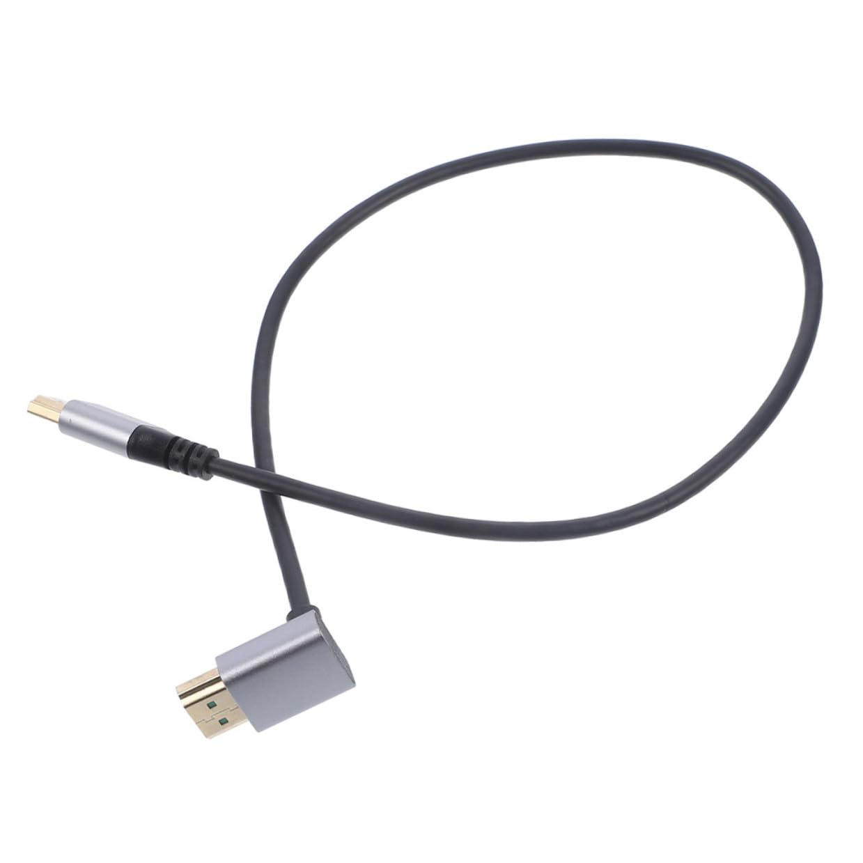 8k Male to Male High Definition Cable 1m Angled Connector High Performance Video Wire for Tv Monitor Computer Accessories