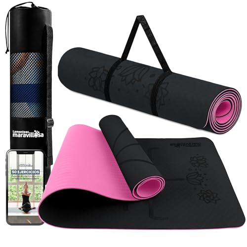 LA MENTE ES MARAVILLOSA - Esterilla de Yoga, Pilates y...