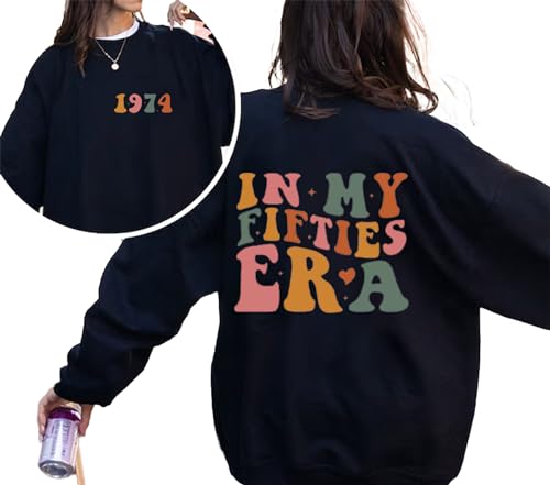 In My Fifties Era Shirt, Fifties Birthday Sweatshirt, Retro 50th Birthday Sweatshirt, Funny Birthday T-shirt, 50th Bday Gift Sweater