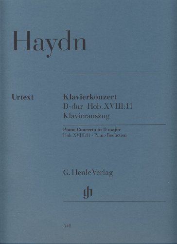 HAYDN - Concierto en Re Mayor (Hob.XVIII/11) pa... [German] B0009WE9GU Book Cover