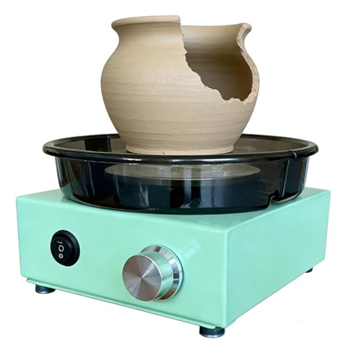 Roue de poterie compacte 12.4 cm silencieuse à vitesse réglable - 8