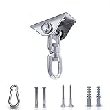 boxsackhalterung stehend 𝐄𝐈𝐍𝐅𝐀𝐂𝐇𝐒𝐓𝐄 𝐌𝐎𝐍𝐓𝐀𝐆𝐄 - Lieferumfang für den mühelosen Aufbau: 1 Schwerlasthaken, 1 Karabiner, 2 Dübel, 2 Holzschrauben sowie 2 Betonschrauben. Eine deutsche, ausführliche Montageanleitung liegt bei!