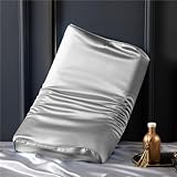 Cozysilk Silk Pillowcase for Memory Foam Pillow Neck Pillow, Pure Mulberry Silk Pillow Case for...