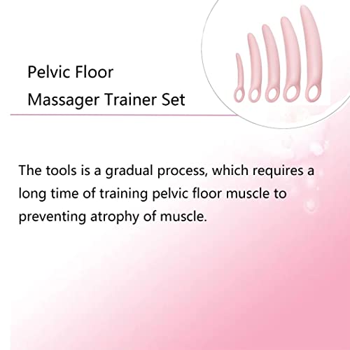 Lyniya 5-Pack Silicone Pelvic Floor Muscle Dilator Trainer Set For Women （Large Set） #TOP1