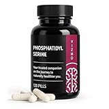 Phosphatidylserin 300mg Tagesdosis – 120 Hochdosierte Vegane Kapseln für...