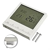 Termostato programable inteligente WiFi para calefacción de agua eléctrica por suelo radiante, calibración de temperatura y