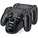 Produktbild PS4 Controller Ladegerät, Dual USB Schnellladung PS4 Controller Ladestation für Playstation 4/PS4/PS4 Slim/PS4 Pro Controller