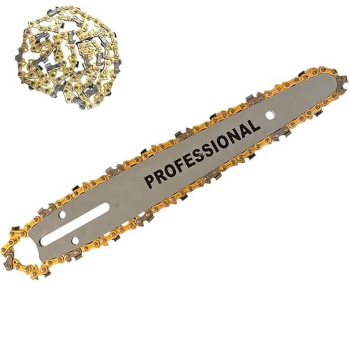 Lama e barra per motosega 25 cm con catena di ricambio moto sega 250 mm B46