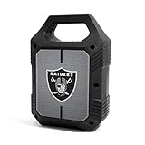 SOAR NFL ShockBox XL LED Wireless Bluetooth Speaker, Las Vegas Raiders
