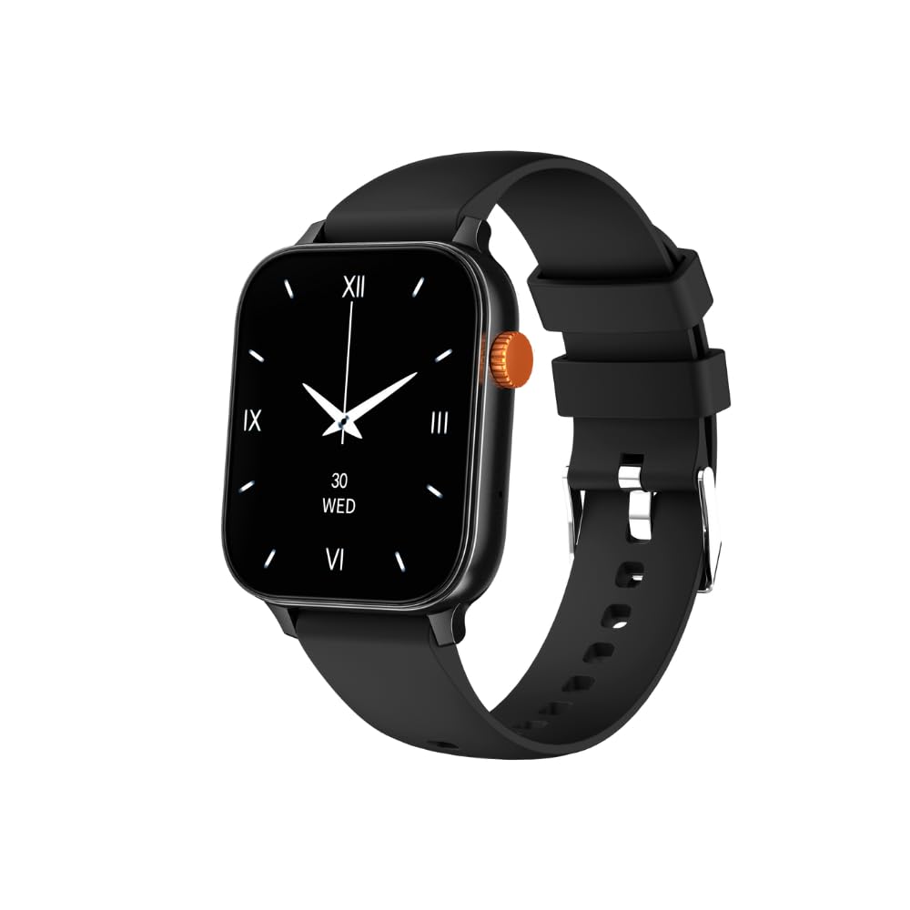 Genius Solutions Smart Watch Activity Tracker with GPS, Black Band