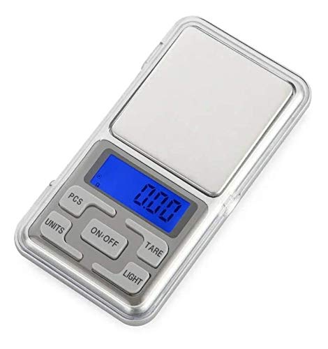 Mini Balança Digital Alta Precisão 0,01g - 500g De Bolso