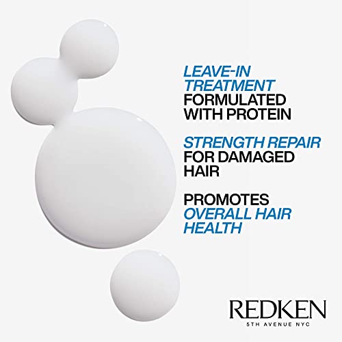 Redken Extreme Anti-Snap Anti-Breakage Leave-In Treatment | For Distressed Hair | Fortifies & Helps Reduce Breakage | Infused With Proteins | Updated Packaging | 8.5 Fl. Oz. (Pack Of 1) #TOP6