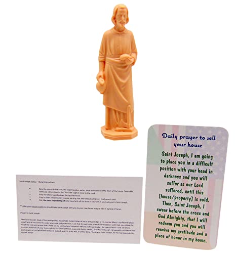 Estatua de San José para vender casas miniatura 5