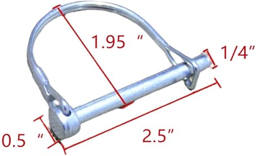 Miniatura 2 de 10 pines de cizalla 1501227MA para Murray Craftsman SNOWBLOWER Pasador de cizalla 14 "760875MA 88291000MA sin herramientas