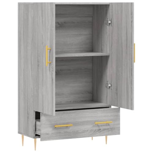 Mueble de almacenamiento para pasillo estrecho con puertas modernas 6